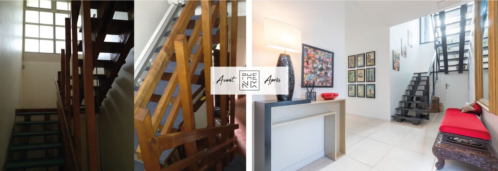 rénovation cage escalier phenix life