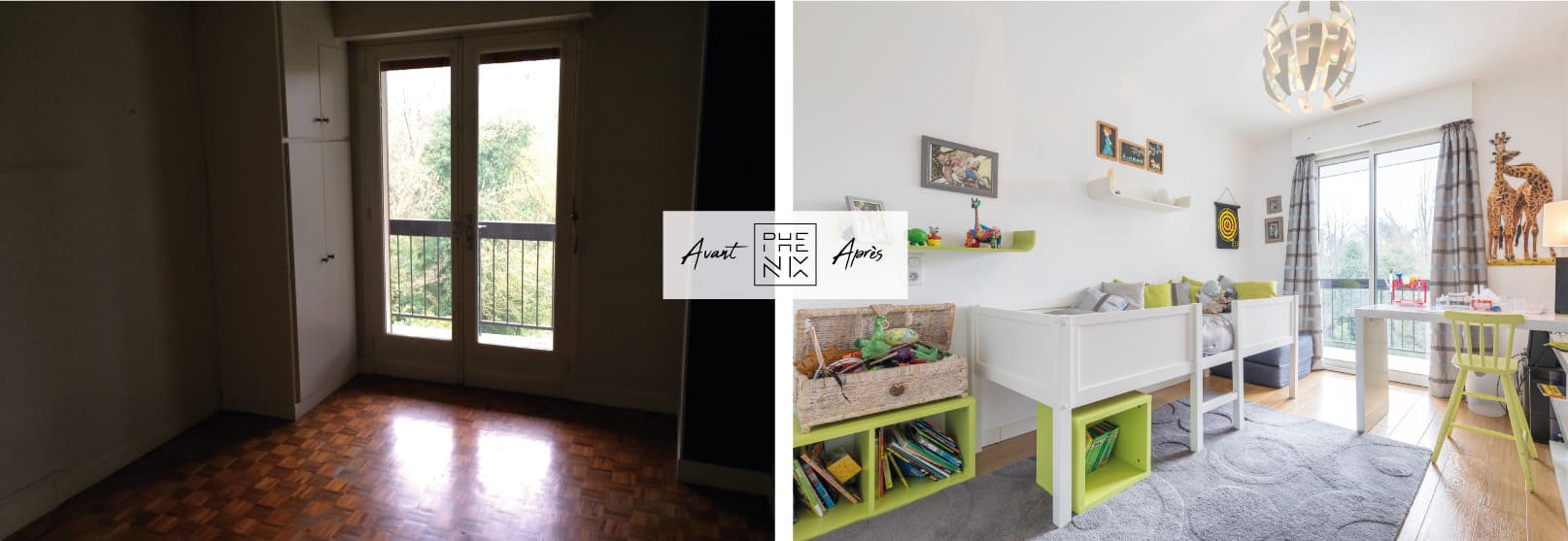rénovation chambre enfant phenix